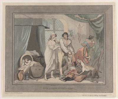 देश में चार बजे, 20 अक्टूबर, 1790., 20 अक्टूबर, 1790। द्वारा थॉमस रोलैंड्सन