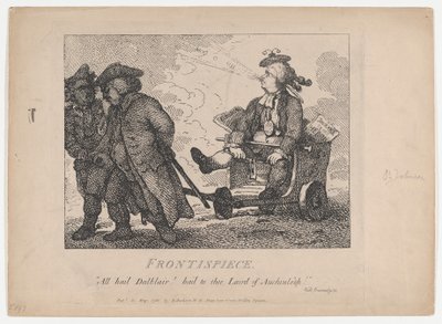 फ्रंटिसपीस पिक्चर्सक्यू ब्यूटीज ऑफ बोसवेल, पार्ट द फर्स्ट, 15 मई, 1786., 15 मई, 1786। द्वारा थॉमस रोलैंड्सन