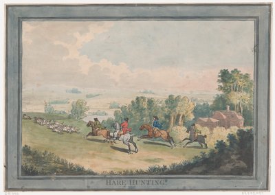हरे शिकार, 1 फरवरी, 1789।, 1 फरवरी, 1789। द्वारा थॉमस रोलैंड्सन