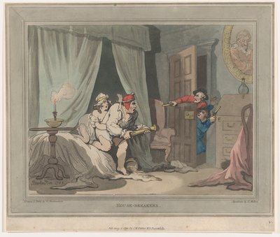 हाउस-ब्रेकर्स, 1 अगस्त, 1791।, 1 अगस्त, 1791 द्वारा थॉमस रोलैंड्सन