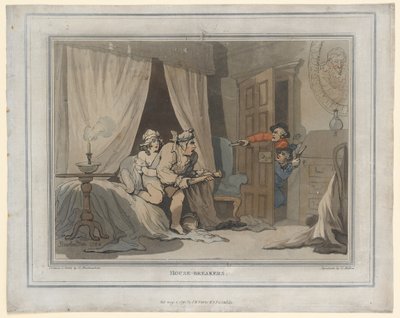 हाउस ब्रेकर्स, थॉमस मोलटेन द्वारा बनाया गया प्रिंट, 1791 (हाथ से रंगा हुआ उत्कीर्णन) द्वारा थॉमस रोलैंड्सन