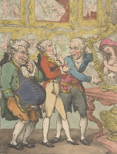 इटालियन पिक्चर डीलर्स हमबगिंग माई लॉर्ड एंजलिस, 30 मई, 1812., 30 मई, 1812। द्वारा थॉमस रोलैंड्सन