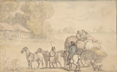 प्रवासी, 1780-1827। द्वारा थॉमस रोलैंड्सन