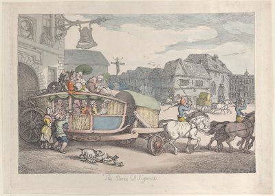 पेरिस परिश्रम, सीए। 1810., सीए। 1810. द्वारा थॉमस रोलैंड्सन
