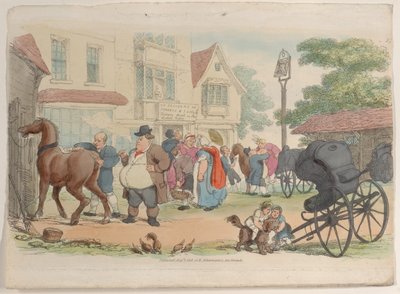 प्लेट 27, वर्ल्ड इन मिनिएचर से, 1816., 1816। द्वारा थॉमस रोलैंड्सन