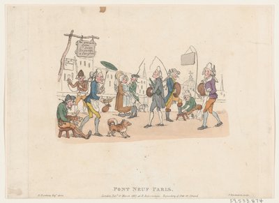 पोंट नेफ, पेरिस, 1 मई 1803।, 1 मई 1803। द्वारा थॉमस रोलैंड्सन
