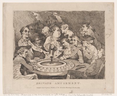 निजी मनोरंजन, 1 जनवरी, 1786।, 1 जनवरी, 1786। द्वारा थॉमस रोलैंड्सन