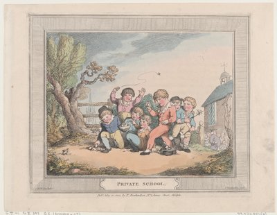 प्राइवेट स्कूल, 10 मई, 1802।, 10 मई, 1802। द्वारा थॉमस रोलैंड्सन
