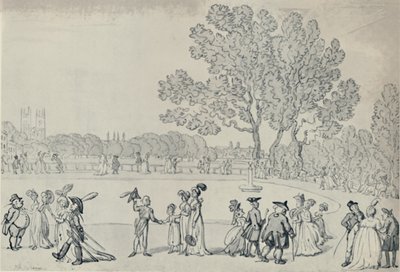 ग्रीन पार्क में वचन, 1808, 1920 द्वारा थॉमस रोलैंड्सन
