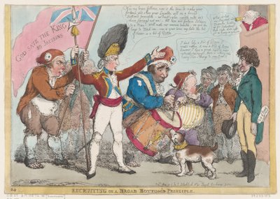 एक ब्रोब [एसआईसी] बॉटम'डी सिद्धांत पर भर्ती, मई 1806।, मई 1806। द्वारा थॉमस रोलैंड्सन