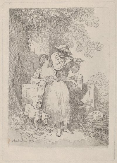 रेस्ट फ्रॉम लेबर ऑन सनी डेज़, 1784-87, 1784-87। द्वारा थॉमस रोलैंड्सन