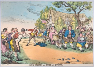 रूरल स्पोर्ट्स ऑर गेम एट कोइट्स, अक्टूबर 30, 1811., अक्टूबर 30, 1811। द्वारा थॉमस रोलैंड्सन