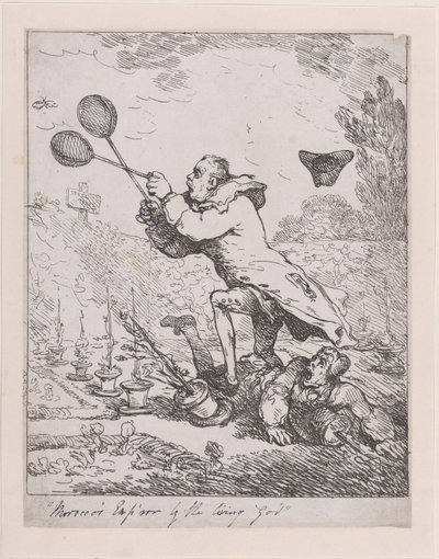 सर जोसेफ बैंक्स और मोरक्को के सम्राट, 1788, 1788। द्वारा थॉमस रोलैंड्सन