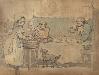 टैवर्न सीन, 1780-1827। द्वारा थॉमस रोलैंड्सन