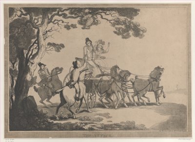 द अटैक, मार्च 1, 1791., मार्च 1, 1791। द्वारा थॉमस रोलैंड्सन