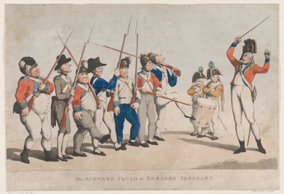 अजीब दस्ते या क्रोधित सार्जेंट, 17 जुलाई, 1798।, 17 जुलाई, 1798। द्वारा थॉमस रोलैंड्सन