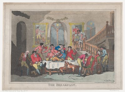 नाश्ता, 1 फरवरी, 1789।, 1 फरवरी, 1789। द्वारा थॉमस रोलैंड्सन