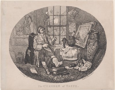 स्वाद का कक्ष, सीए। 1785., सीए। 1785. द्वारा थॉमस रोलैंड्सन
