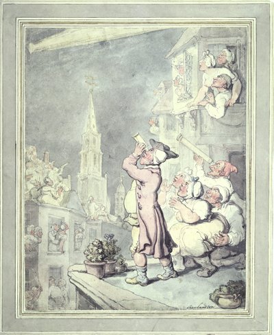 धूमकेतु, 1811 द्वारा थॉमस रोलैंड्सन
