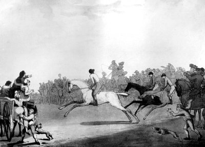द हाई मेट्टल्ड रेसर, 1789। द्वारा थॉमस रोलैंड्सन