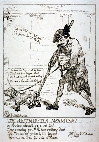 द वेस्टमिंस्टर मेंडिसेंट, 1784 द्वारा थॉमस रोलैंड्सन