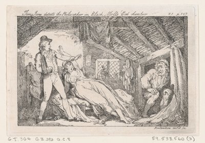 टॉम जोन्स ने ब्लैक मोल्स बेड चैंबर, द हिस्ट्री ऑफ टॉम जोन्स, एक ..., 1792 में फिलोस्फर का पता लगाया। द्वारा थॉमस रोलैंड्सन