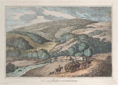 ब्रिजपोर्ट के पास का दृश्य, डॉर्सेटशायर, स्केचेस फ्रॉम नेचर, 1819-22।, 1819-22। द्वारा थॉमस रोलैंड्सन