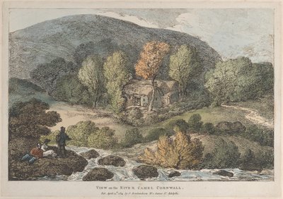 12 अप्रैल, 1812, 12 अप्रैल, 1812 को व्यूज़ इन कॉर्नवाल से कैमल कॉर्नवाल नदी पर देखें। द्वारा थॉमस रोलैंड्सन