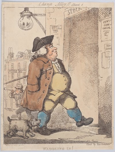वाडलिंग इन!, 1 अगस्त, 1799।, 1 अगस्त, 1799। द्वारा थॉमस रोलैंड्सन
