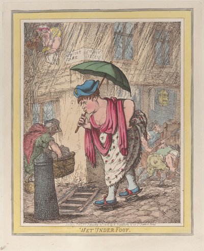 वेट अंडर फुट, 10 फरवरी, 1812, 10 फरवरी, 1812। द्वारा थॉमस रोलैंड्सन