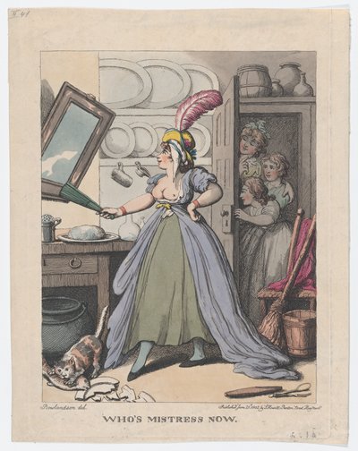 हूज़ मिस्ट्रेस नाउ, 25 जून, 1802., 25 जून, 1802। द्वारा थॉमस रोलैंड्सन