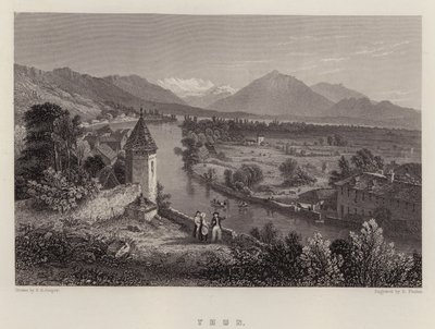 थून (रंग लिथो) द्वारा थॉमस सिडनी (बाद में) कूपर