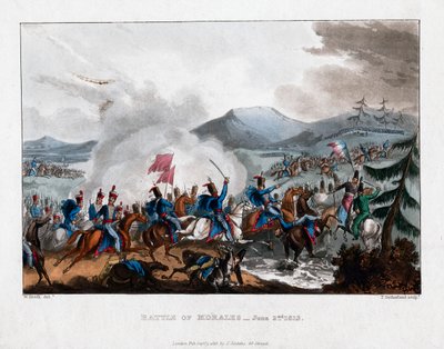 'बैटल ऑफ़ मोरालेस', 1813 1815। द्वारा थॉमस सदरलैंड