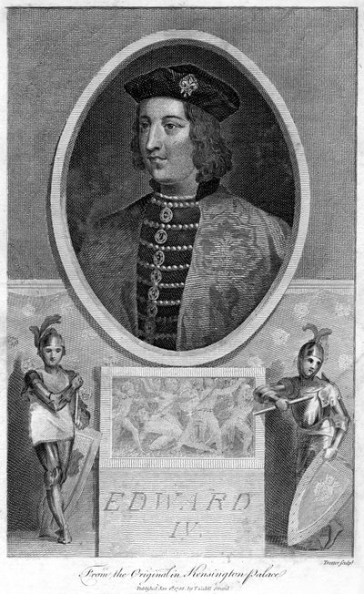 इंग्लैंड के राजा एडवर्ड IV, 1788। द्वारा थॉमस ट्रॉटर
