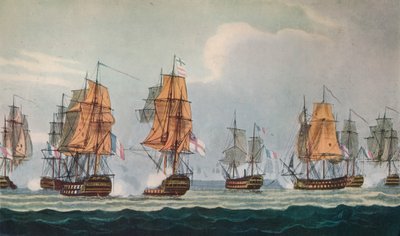 स्ट्रेचान्स एक्शन ऑफ फेरोल, c1806 द्वारा थॉमस व्हिटकॉम्ब