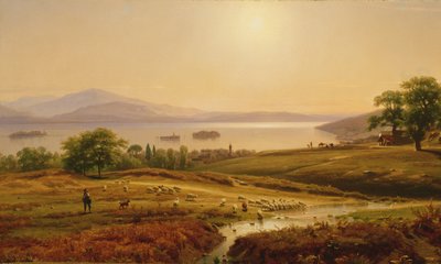 सुबह 1860 पर लागो मैगीगोर द्वारा थॉमस वर्थिंगटन Whittredge