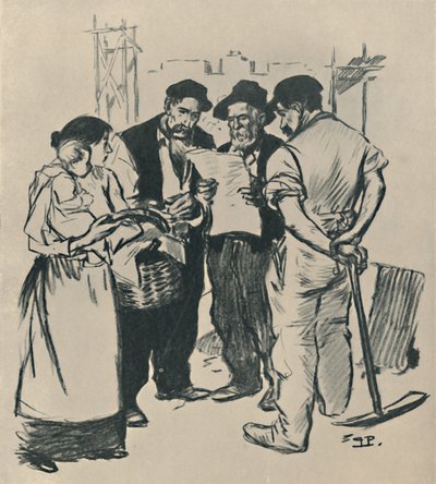 गो बैक, c1894, 1919 द्वारा थियोफाइल एलेक्जेंडर स्टीनलेन