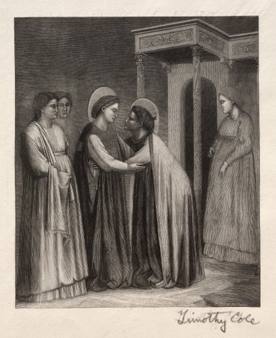 ओल्ड इटैलियन मास्टर्स: द विजिट, 1888-1892। द्वारा टिमोथी कोल