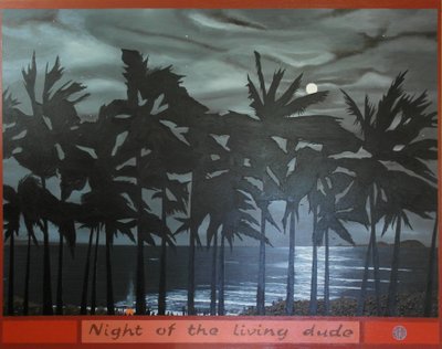 रहने वाले दोस्त की रात, 2012, कैनवास पर तेल द्वारा टिमोथी नाथन जोएली