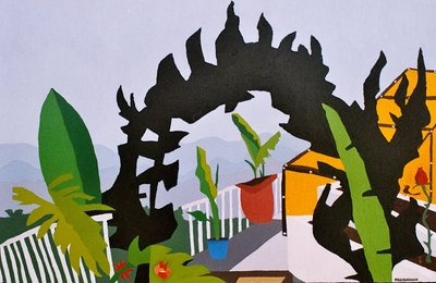 प्रवेश द्वार, 2006, कैनवास पर तेल द्वारा टिमोथी नाथन जोएली