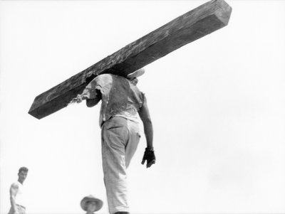 निर्माण श्रमिक, मेक्सिको सिटी, 1927 द्वारा टीना मोडोटी