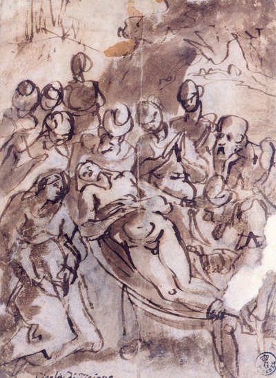 टिटियन द्वारा बयान (लगभग 1490-1576), ड्राइंग द्वारा टिटियन (c.1488-1576)