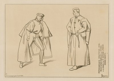 वेनिस के पात्र, १५० characters द्वारा टिज़ियानो वेकेली