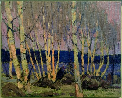 ईवनिंग, कैनो लेक द्वारा Tom Thomson