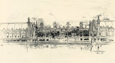 टोनी ग्रुबोहोफर, 1900 द्वारा बागवानी और वानिकी के मंडप। द्वारा टोनी ग्रुबोहोफर
