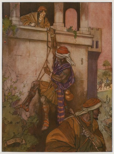 फिर उसने उन्हें एक कॉर्ड द्वारा अपनी खिड़की से नीचे उतार दिया द्वारा टोनी ताबूत