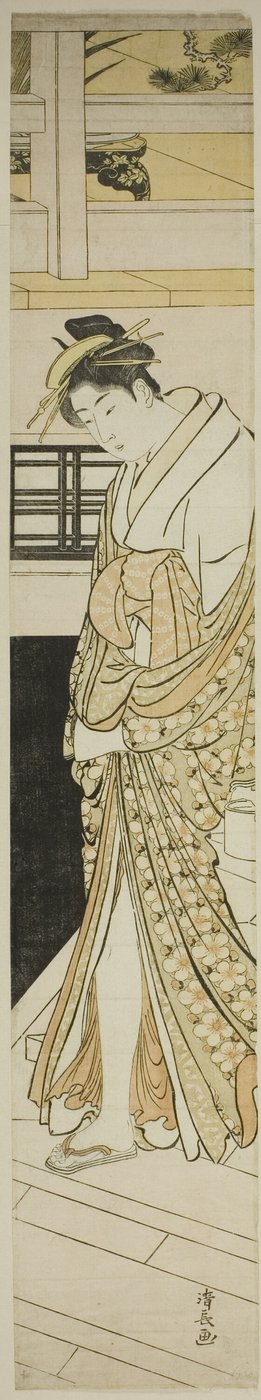 वेश्या सीढ़ियाँ उतरती हुई द्वारा तोरी कियोनगा