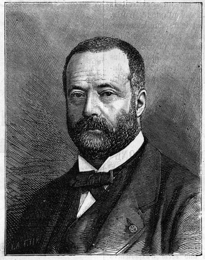 हेनरी सैंट क्लेयर (सैंट-क्लेयर) डेविल (1818-1881), फ्रांसीसी रसायनज्ञ का पोर्ट्रेट। (श्री ट्रुचेलुट की एक तस्वीर से)। 23 जुलाई 1881 को "" प्रकृति: कला और उद्योग के लिए विज्ञान और उनके अनुप्रयोगों की समीक्षा "" में उत्कीर्णन। द्वारा त्रुचेलुत त्रुचेलुत