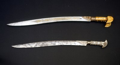 यतागन, तुर्की तलवार जिसने संगीनों को अपना आकार दिया। 19 वीं सदी। द्वारा तुर्की स्कूल