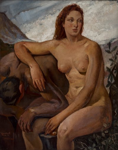 एडम और ईव, 1930। द्वारा उबलडो ओपी